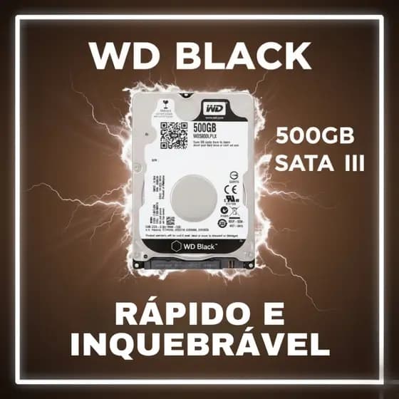 HD Notebook 320GB SATA 2.5" Disco Rígido Testado Compatível Diversos Modelos