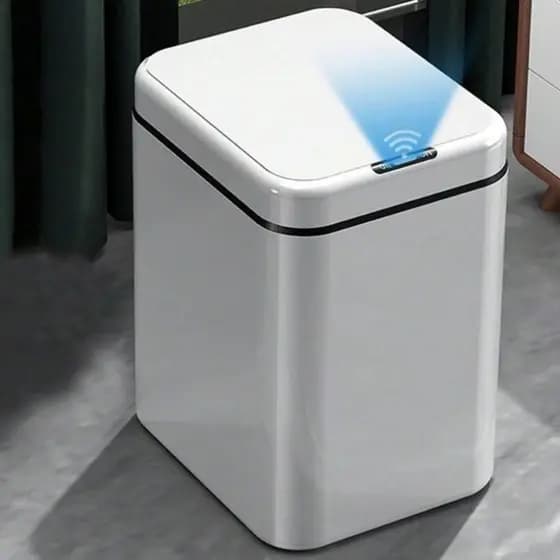 Lixeira De Sensor Automática Inteligente De Banheiro Cozinha Escritório 13L / 17L / 20L Banheiro Cozinha