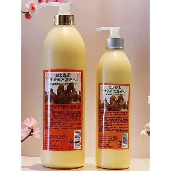 Yunzhitang Fazhishengpin Ginger King Shampoo Térmico Gengibre Anti-derramamento Controle de Óleo Shampoo Anticaspa Gengi
