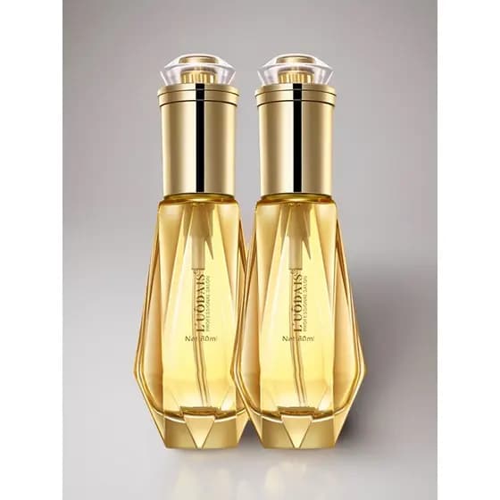Luxuoso óleo essencial para cuidados com os cabelos com fragrância de diamante, melhora o secura, Anti-Frizz, suavizante