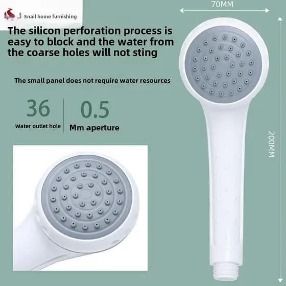 Aquecedor de água elétrico Universal plástico cabeça chuveiro chuveiro chuveiro conjunto doméstico acessórios