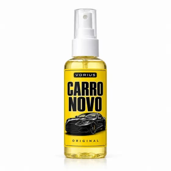 Odorizador de Carro Cheiro de Carro Novo Spray Aromatizante Interno Fragrância Intensa
