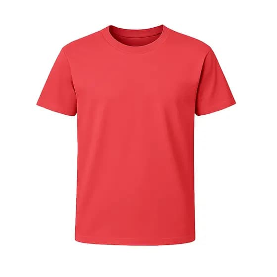 Camiseta Lisa Masculina Básica Confortável Algodão Casual Dia a Dia