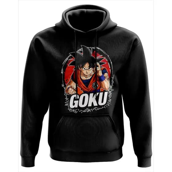 agasalho de moletom canguru anime goku aproveite