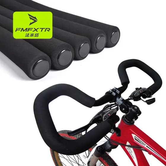 W Wilderness Explorer 2 tiras para estação de bicicleta estendida Dist absorção de choque estrada esponja guiador cinto