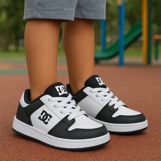 Tênis DC Infantil Manteca – Novo Lançamento 26 ao 33 | Estilo e Conforto + 30% OFF