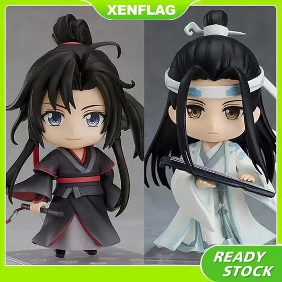 Nendoroid Mo Shi Dao Zu 1068 # Wei Wuxian 1109 Lan Wangji Figura De Ação Coleção De PVC Modelo Brinquedo Presente 4556