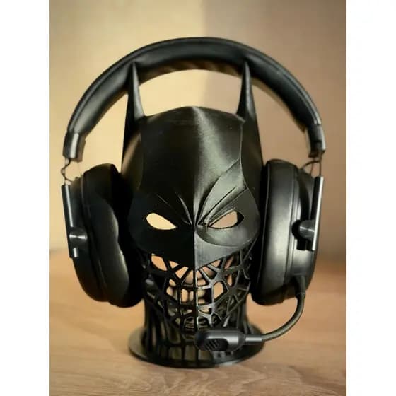 Suporte para Fone de Ouvido Batmam *preto*