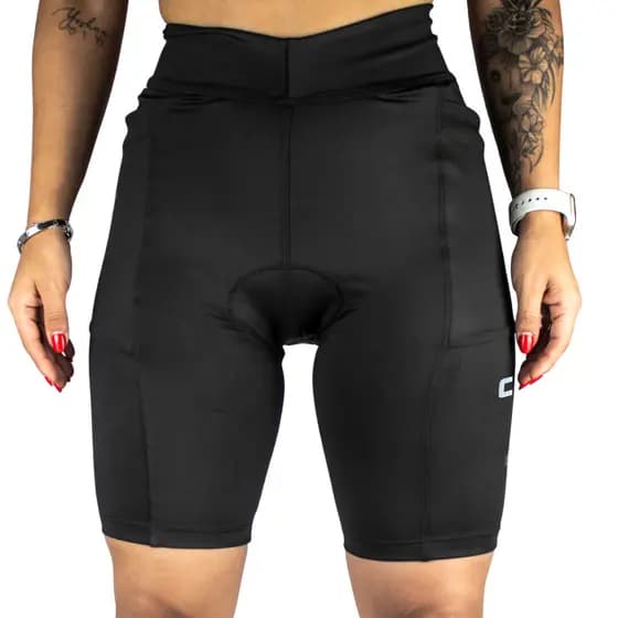 Bermuda Ciclista Feminina Bike Mtb Acolchoada Short Cycler
