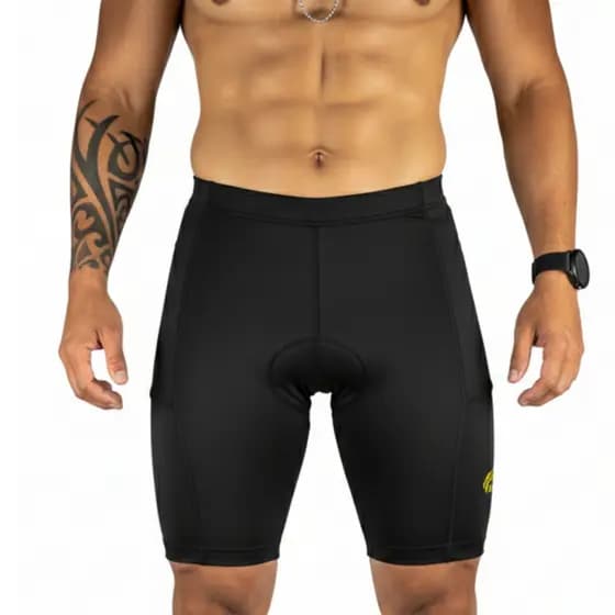 Bermuda Ciclismo Bike Masculina C/ Forro Gel E Bolso Pazani