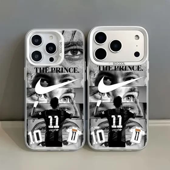 Capa Para IPhone 17 13 12 11 Normal X XR XS 8 7 15 14 16 PRO MAX PLUS Ar Silicone Príncipe do Samba Capinha