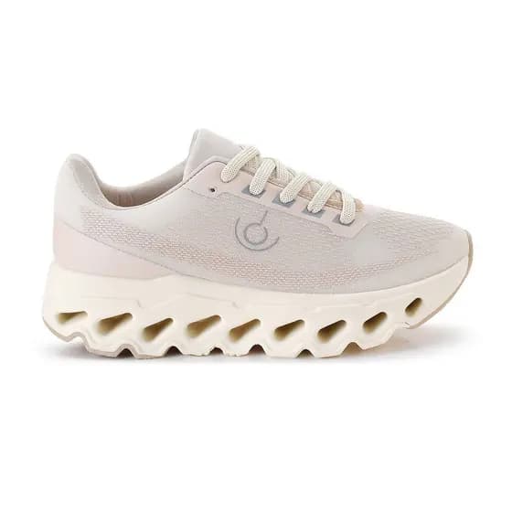 Tênis Feminino Esportivo Mila Off White Cinza