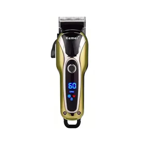 Máquina De Cortar Cabelo Sem Fio Kemei 1990 Motor Potente E Silencioso