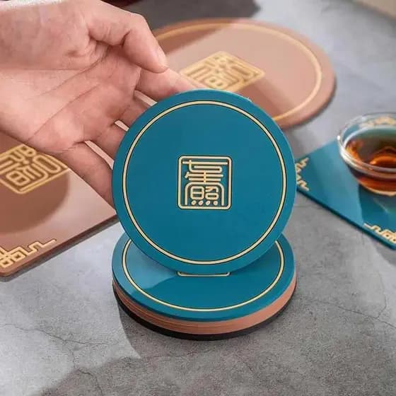 Tapete de mesa com isolamento térmico Tapete de mesa à prova d'água à prova de óleo Tapete de mesa para chá de is