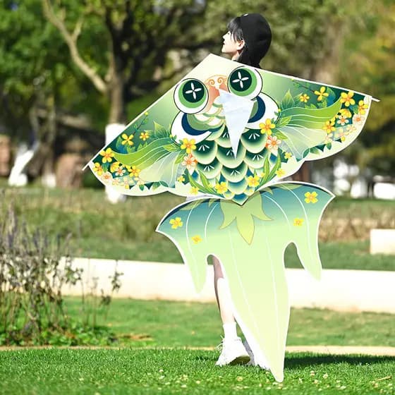 Kite crianças brisa fácil voar novo estilo primavera peixinho princesa menina dedicada dos desenhos animados kite roda