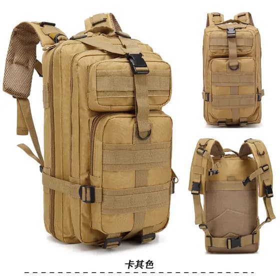 Mochila tática ao ar livre camuflagem lazer 3P à prova dwaterproof água montanhismo esportes viagem acampamento multifun