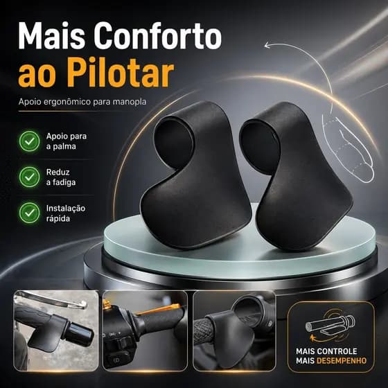 Acessório de Acelerador para Motocicleta, Assistente de Velocidade Constante, Redutor de Esforço do Manete