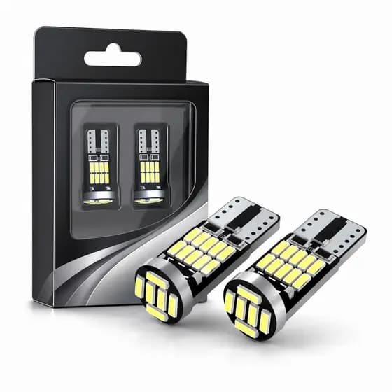 Kit 2/4/10 LED T10 194 26SMD 4014 para Luz de Teto, Placa e Leitura Automotiva Canbus Livre de Erro