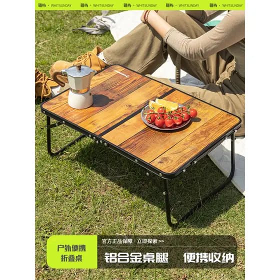 Jiangyu mesa dobrável ao ar livre mesa de acampamento portátil Ultra-leve mesa de churrasco liga de alumínio piquenique