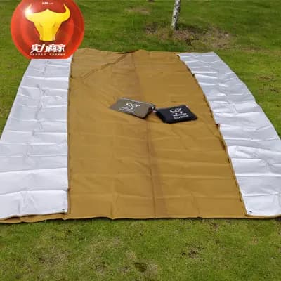 Vendas diretas da fábrica 3*3m acampamento resistente ao desgaste impermeável à prova de ultravioleta tapete Oxford pano