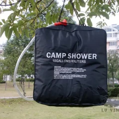 Saco de chuveiro Solar Super grande capacidade 40L/saco de chuveiro Shampoo para acampamento ao ar livre 40L Extra grand
