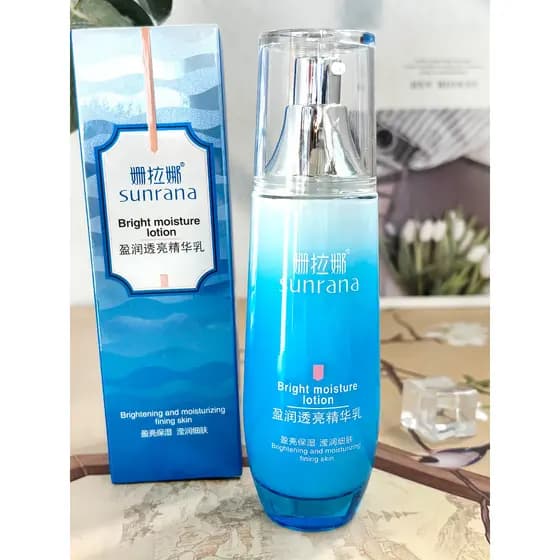Sanlana Essence Lotion Hidratante Translúcido Refrescante Hidratante Niacinamida Iluminando o Tom da Pele Melhorando o S