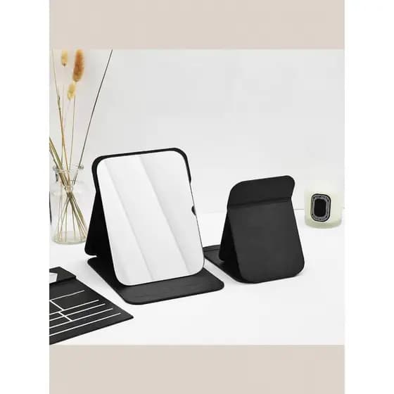 Espelho T/dobrável/desktop A1pq808-dobrável portátil espelho de maquiagem dormitório espelho de vestir masculino feminin