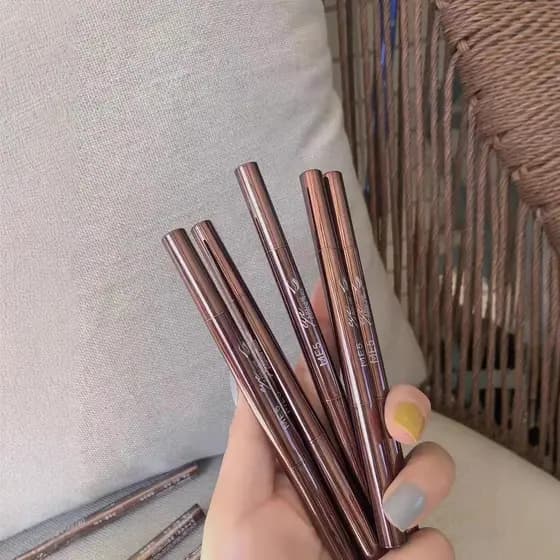 ME5 Duckbill Shaping Lápis de sobrancelha de duas cabeças para iniciantes à prova d'água, não é fácil de borrar, não tir