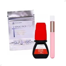 COLA ELITE PARA CÍLIOS FIO A FIO VOLUME RUSSO SECA RÁPIDO 5ML