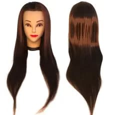 Boneca para Treinamento Corte Penteado Cabelo 100% Orgânico