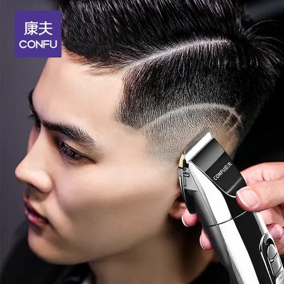 Genuíno conforto T69 profissional máquina de cortar cabelo elétrica alta potência máquina de cortar cabelo doméstico rec