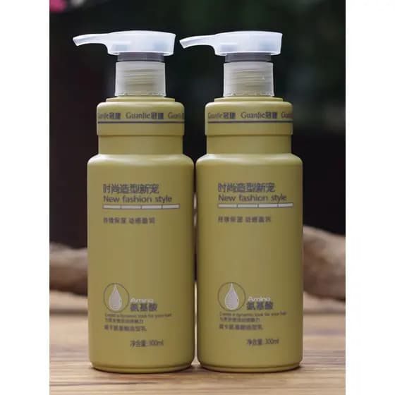 Wilka Loção Modeladora de Aminoácidos Guanjie Elastin Feminino Cabelo Encaracolado Hidratante Estilo Proteger Rolo Fofo