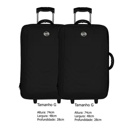 Kit Duas Malas 23kg GRANDES Village