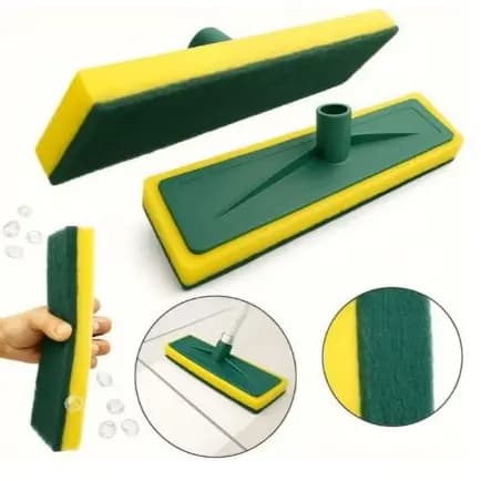 Esponja Limpa Piso Azulejo Fibra Abrasiva Bucha