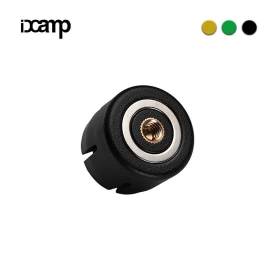 WELLHIKE Base magnética externa GZ Acessórios universais se adaptam ao conector de tripé de extensão de luz golzero