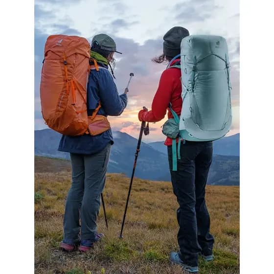 Alemanha deuter deuter importado Ultra pico caminhadas ao ar livre saco 45/50 + 5L caminhadas 3-5 dias mochila