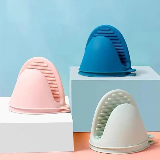 Luvas anti-escaldantes e anti-alta temperatura Forno de micro-ondas Luvas especiais de isolamento térmico Anti-derrapant