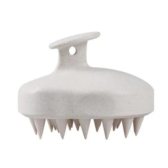 Nova palha de trigo Shampoo escova lidar com engrossado resistente ao choque mau chuveiro massagem escova cuidados fresc