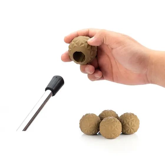 Tillak Original Anti-afundamento pé capa cadeira ao ar livre dobrável lua cadeira borboleta bola de borracha pé capa ace