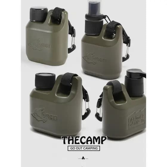 Igneri pequeno ouriço acampamento ao ar livre Mini Sub-engarrafamento loção garrafa spray estilo tático viagem spray de