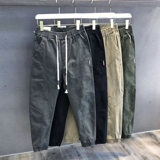 Calças de trabalho masculinas soltas macacões cônicos Jeans resistentes ao desgaste primavera verão macacão ao ar livre