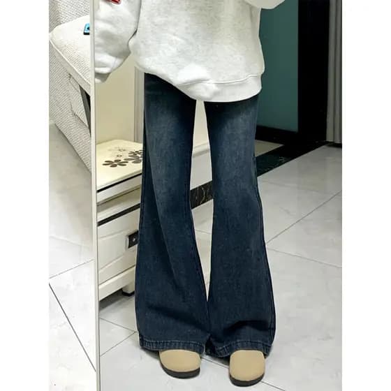 Não leggings Micro-leggings feminino pequeno gordura mm tamanho grande mais magro olhar verão Retro Jeans forma pêra cor