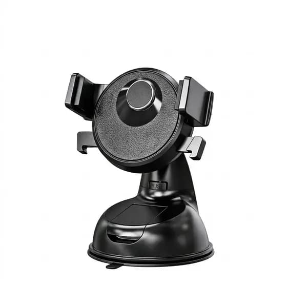 Suporte de Celular para Carro Ventosa Forte Rotação 360 Graus Universal Painel e Vidro para Uber 99
