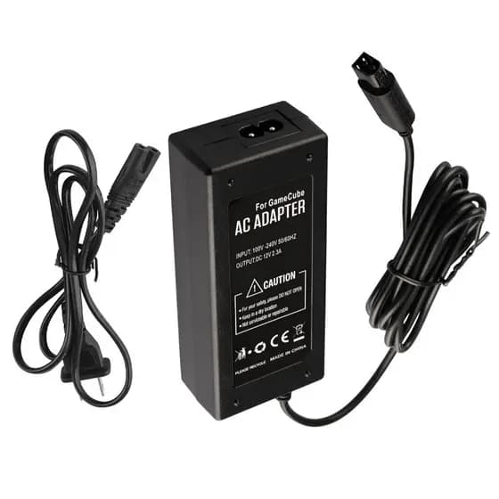Fonte de Alimentação para Nintendo GameCube - Bivolt com Cabo - GC NGC