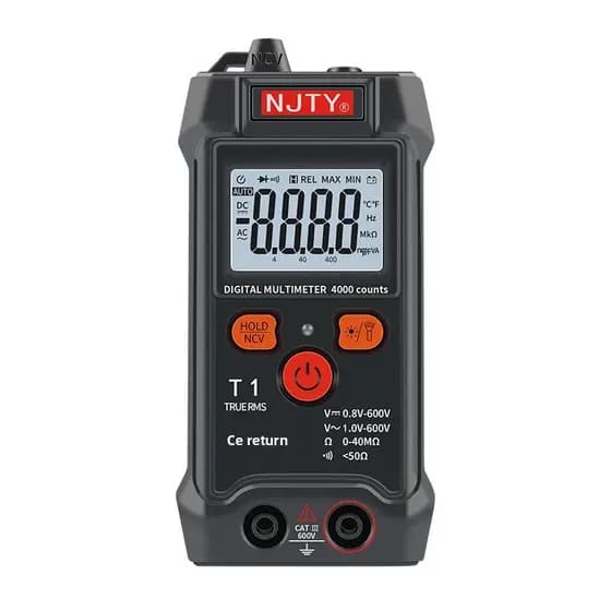 Multímetro Digital inteligente testador de tensão de alcance automático ferramenta DIY