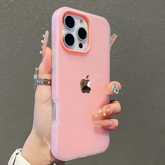 Superfície Fosca Translúcida Capa Capinha Para iPhone 16 15 14 Plus 13 12 11 17 Air Pro Max Anti-impressão Digital