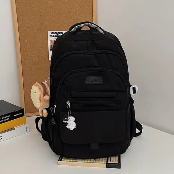 Mochila Escolar Unissex Japonesa de Alta Qualidade Grande Capacidade CL5019
