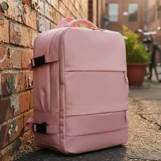 Mochila de viagem feminina grande capacidade extra grande leve multifuncional