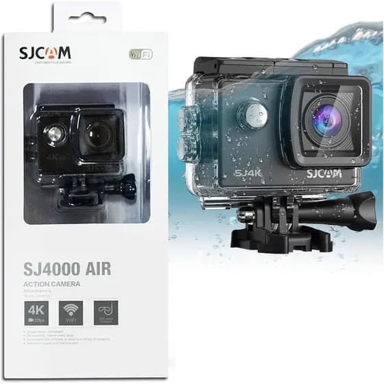 SJCAM SJ4000 Câmera de Ação 4K 30FPS Impermeável Wi-Fi Moto Esportes Aventura