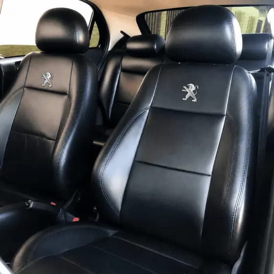Capa Para Banco Automotivo Carro Couro Peugeot Proteção Impermeável